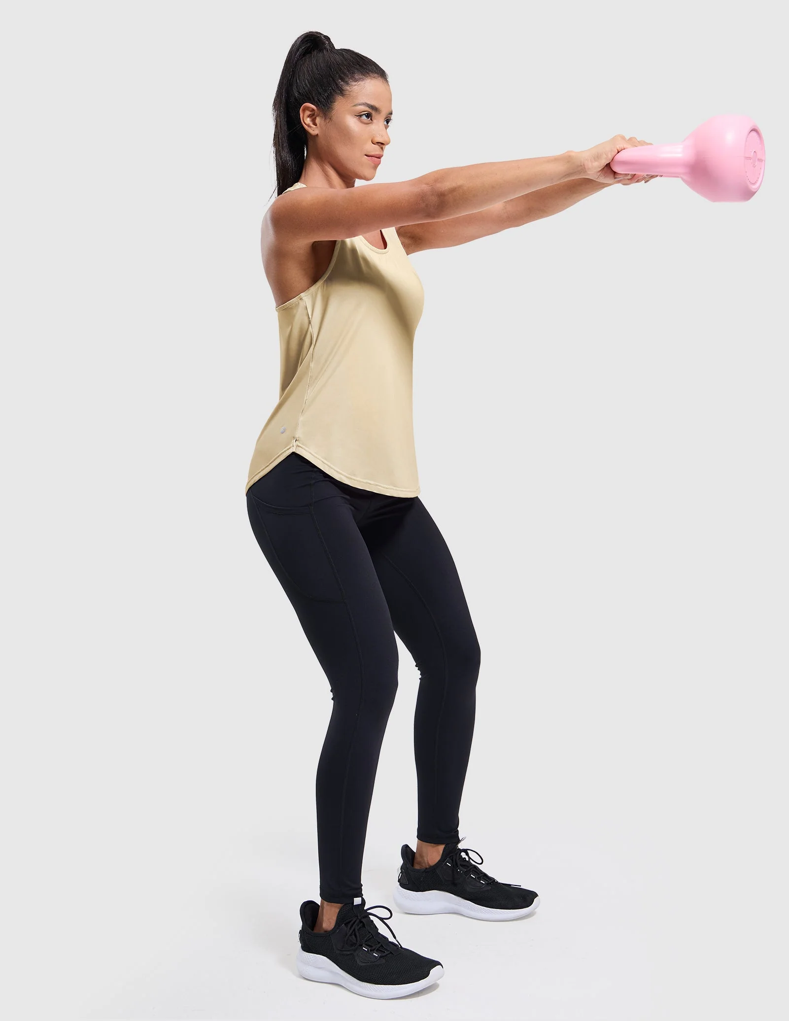 Women's StrapFlow Curvy Tank Top - Image 33
