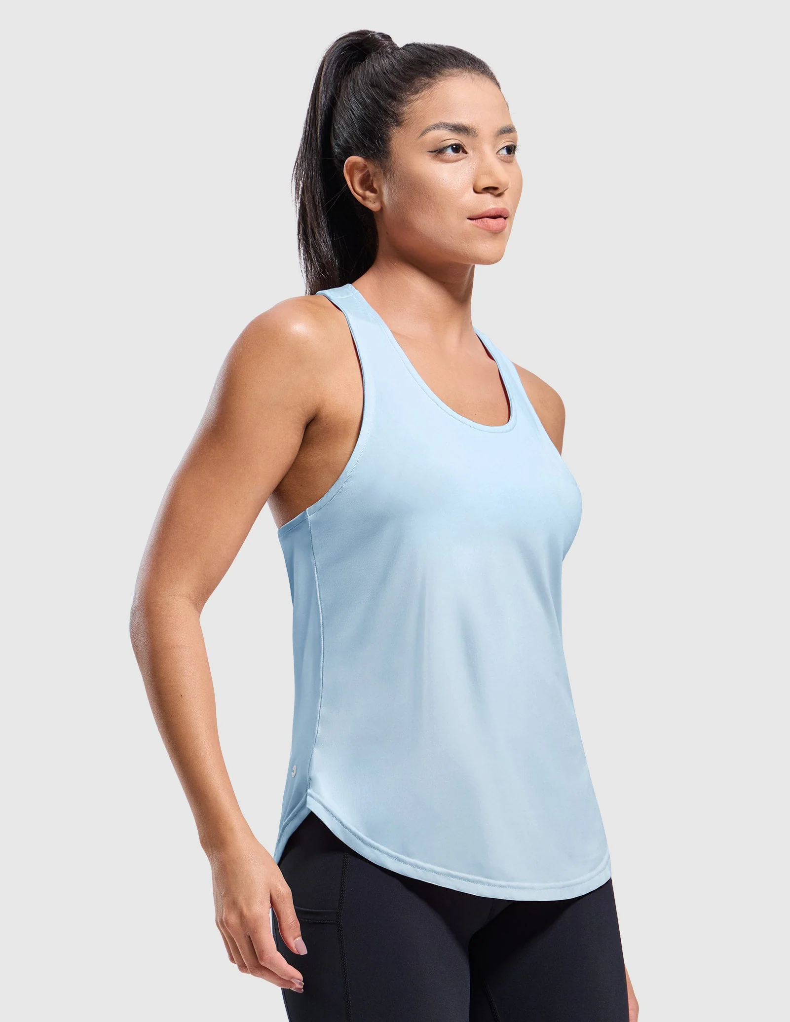 Women's StrapFlow Curvy Tank Top - Image 43