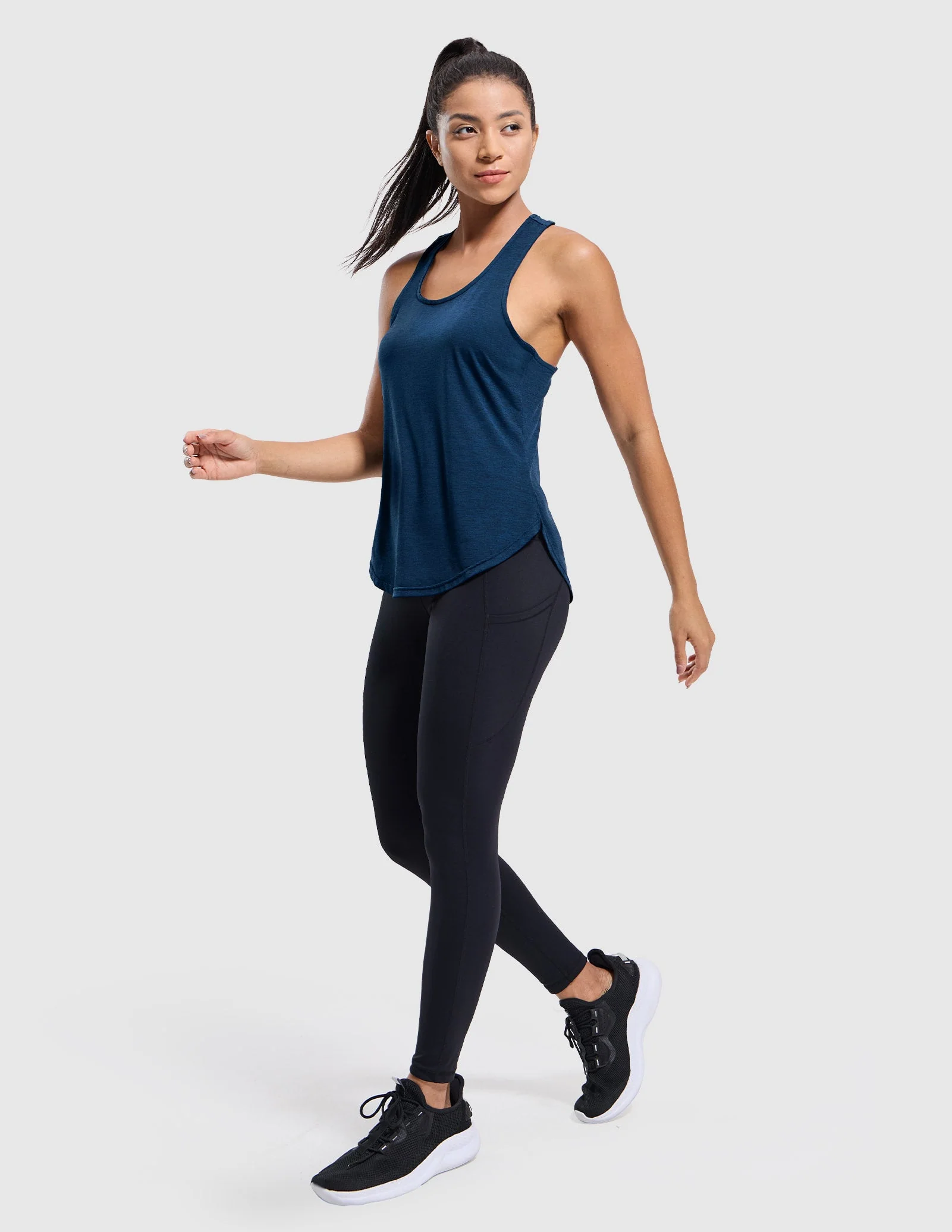 Women's StrapFlow Curvy Tank Top - Image 44