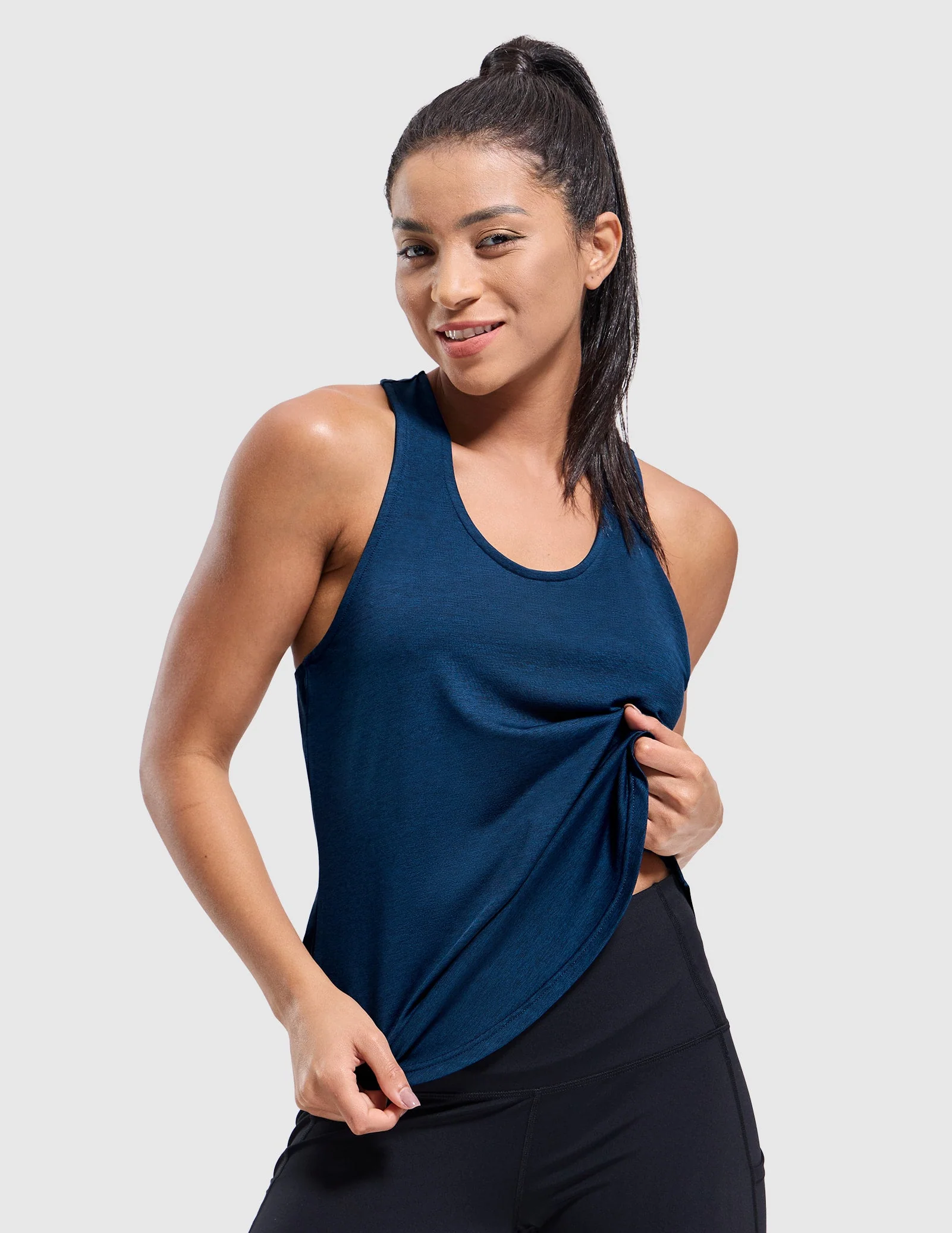 Women's StrapFlow Curvy Tank Top - Image 48