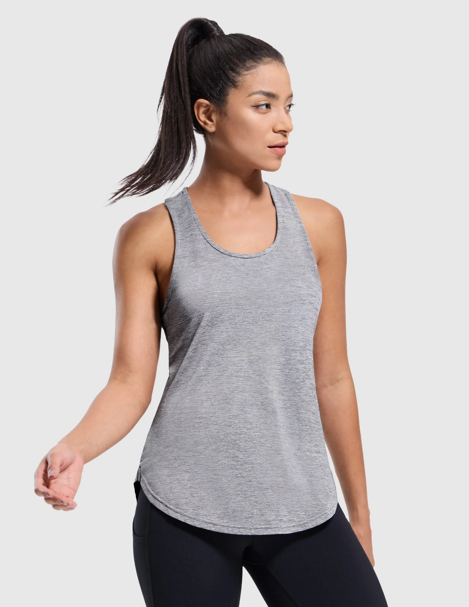 Women's StrapFlow Curvy Tank Top - Image 49
