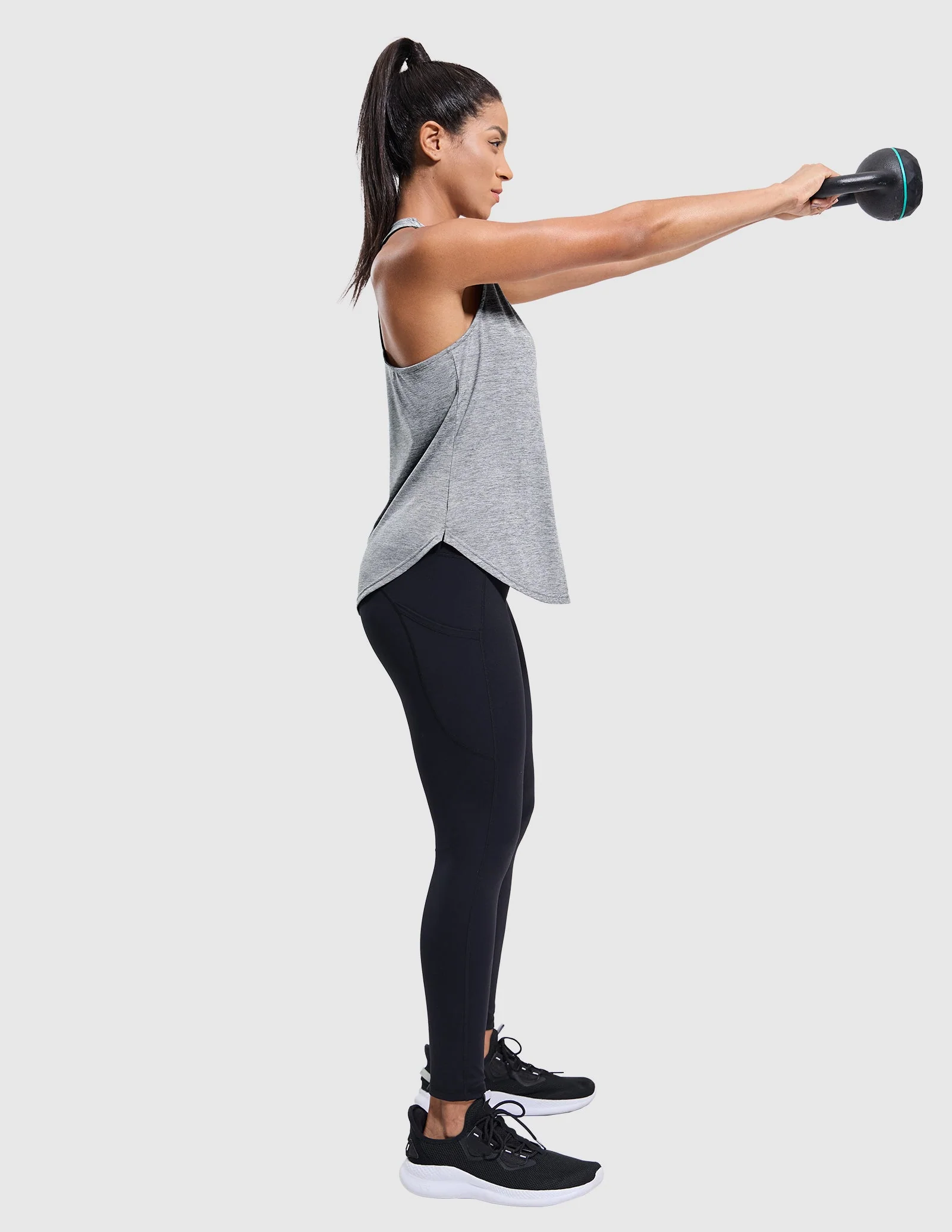 Women's StrapFlow Curvy Tank Top - Image 51