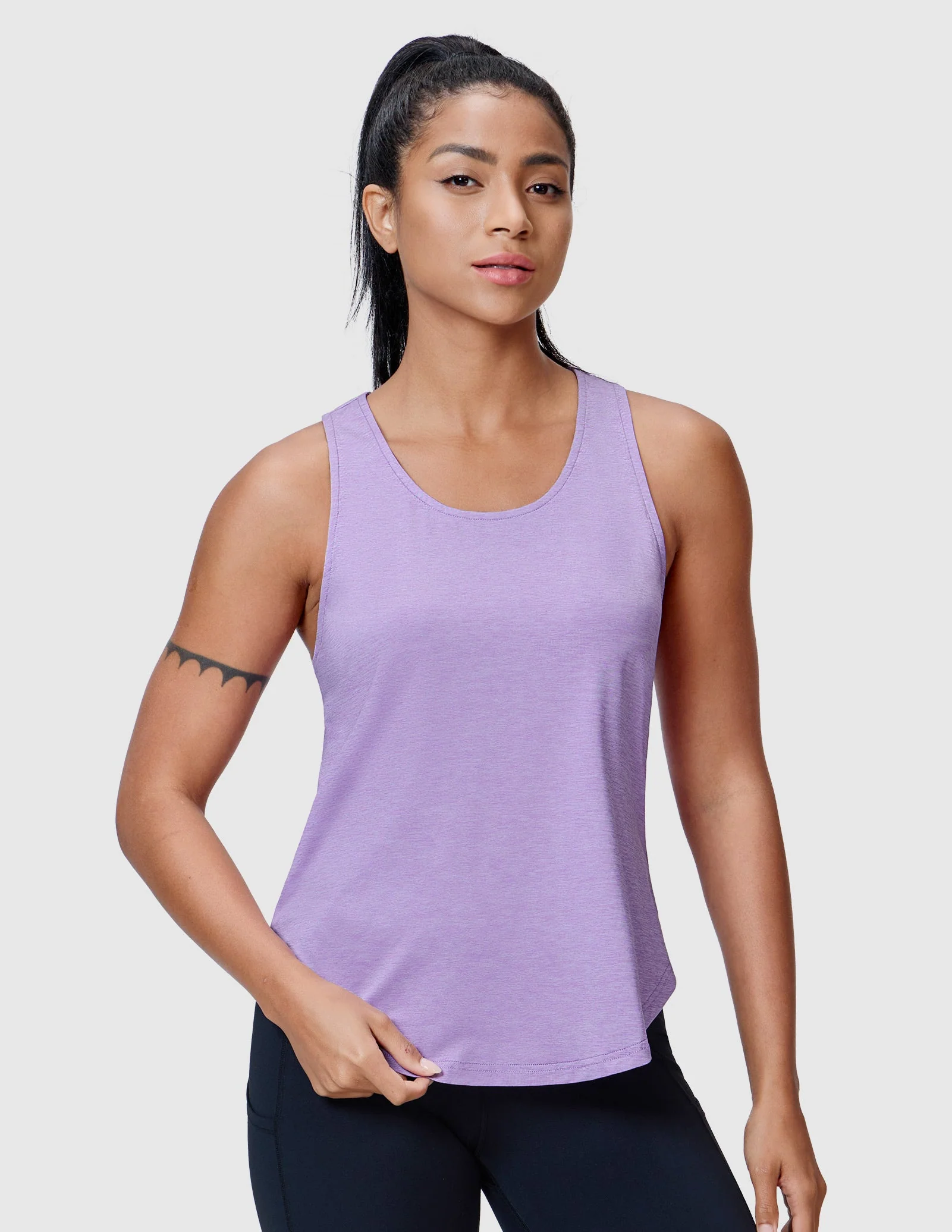 Women's StrapFlow Curvy Tank Top - Image 59